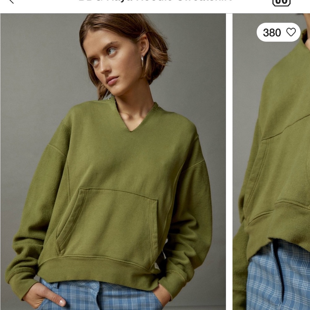Mix texture over size hoodies urban outfitters